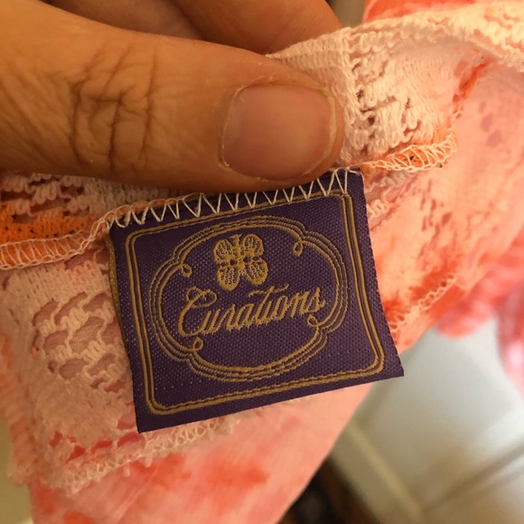 NWT Beach Cover Up Wrap in Tan and cream looks like the one shown in pink - Picture 9 of 10